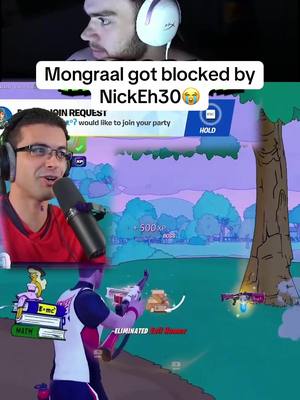 I got blocked by NickEh30…