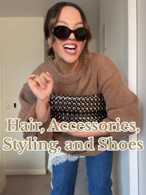 Most of the time it’s not your clothes that aren’t working - it’s your hair, accessories, styling, and shoes! Hopefully, thinking about your HASS will help you on the day-to-day to elevate your outfits! #chicstyle #stylinghelp #elevatedoutfits