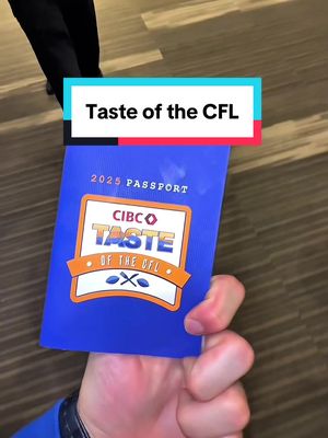 The Grey Cup In Winnipeg means we have to hit all the football festivities around the city! Were at taste of the CFL! Each city competing to show off the cuisine of their region 🏈