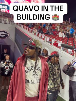 QUAVO‼️ @QuavoHuncho  #GoDawgs #uga #georgiafootball #quavo #cfb 