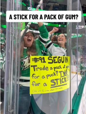 safe to say Seggy totally made their night 😂 #NHL #dallasstars #tylerseguin 