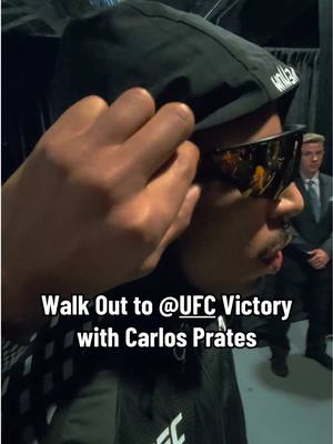 POV from Carlos Prates’ walk out @UFC 322. #ufc322 
