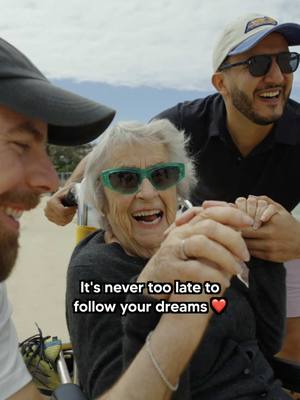 It’s never too late to follow your dreams ❤️