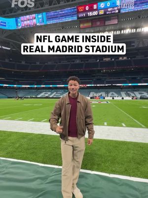 A look at @Real Madrid C.F.’s Bernabau Stadium for the NFL’s first game in Spain 🏈 #stadiumstatus #nfl #realmadrid #miamidolphins #washingtoncommanders 