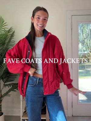 my favorite coats and jackets for the fall and winter!!!! @FP Movement @Sézane @Columbia Sportswear @onequince #wintercoat #falljackets #coatcollection #closetcleanout #tryonwithme 