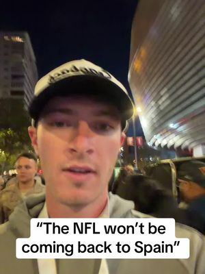 The NFL would have to be pretty committed to building up American Football in Spain #nfl #madrid 