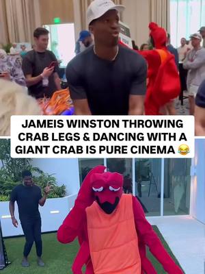 Reason number 1,230,432,234,000 why everyone loves Jameis 😭🦀 (h/t Jaboowins/X, TheSFC_official/X) #jameiswinston #newyorkgiants #packers #football #foryoupage 