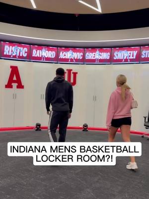 Their game day locker room is insane! @Gabbers  #college #indiana #indianauniversity 