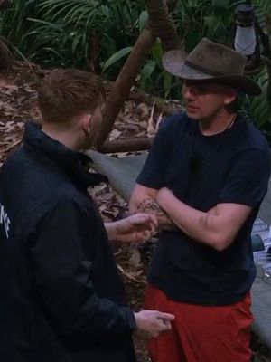 Aitch & Ginge: debating  Jack: Unbothered #IAC #ImACeleb #Aitch #AngryGinge 