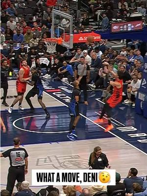 A CRAZY SPIN & FADE 🤯 #deniavdija #trailblazers #NBA #basketball #portlandtrailblazers 