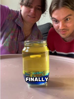 homemade lava lamp! 
