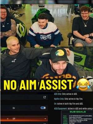 @OpTic turns off Nadeshots aim assist 😂  #nadeshot #opticgaming #therace #blackops7 #nadeshotclips 