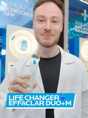 If you’re dealing with breakouts, Effaclar Duo+M is a life-changer! 🩹 And don’t just take our word for it, @Doctor JFK explains why it’s an essential part of any acne-prone skincare routine: 💙Targets 4 key stages of breakouts 💙Regulates sebum production 💙Anti-microbial action 💙Anti-inflammatory 💙Visible efficacy in 8 hours* What’s your favorite thing about Effaclar Duo+M? Let us know below! 💙 #fyp #larocheposay #skintok #effaclar #acneprone *Consumer test, 54 subjects, after one application 