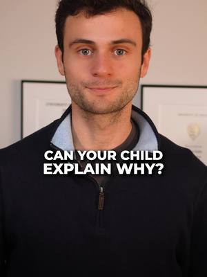 Full marks can hide weak reasoning. Understanding comes when they can teach it back.