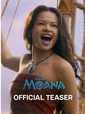 #Moana, arriving only in theaters July 10, 2026 🌊 Watch the new teaser now!