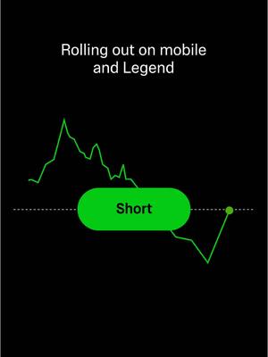 Bearish on a stock? Short selling is rolling out today on mobile, web classic and Robinhood Legend.