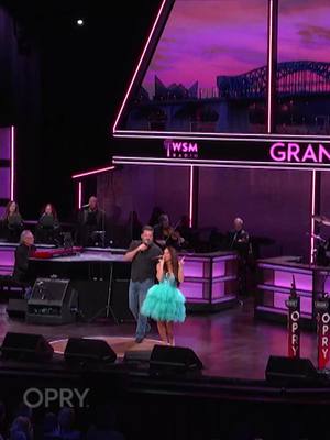 Of course, a little Conway & Loretta was in store for Opry 100 Honors: Loretta Lynn! Their grandkids, Twitty & Lynn, delivered with “Louisiana Woman, Mississippi Man” 👏 Tune in Saturday nights at 9/8c on our Facebook or YouTube channels as part of the Opry Live broadcast for more great performances from the Opry stage.