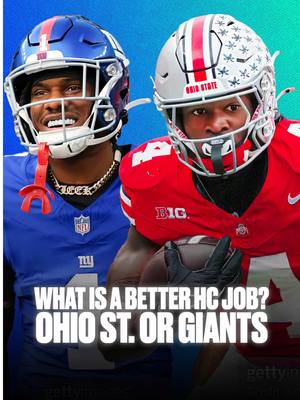 If you were Ryan Day, which job would you want more? 🤔🤔  #ohiostate #giants #ryanday