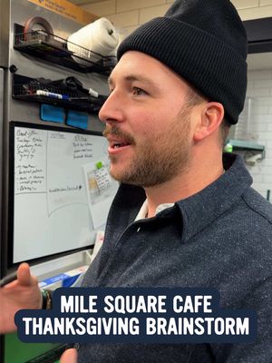 The thanksgiving sandwich coming soon to @milesquarecafe 