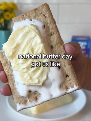 oh you like butter on your Pop-Tarts? we like Pop-Tarts on our butter. we are not the same.  #poptarts #nationalbutterday #buttermeup #FoodTok #snacks