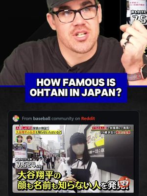 How famous is Shohei Ohtani in Japan? #MLB #baseball #ohtani #dodgers