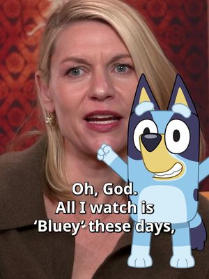 Claire Danes’ “can’t-look-away” stress-inducing show… is Bluey 😅 #ClaireDanes #TheBeastInMe #Bluey #Netflix #MatthewRhys (Gurveer Brah 🎤)