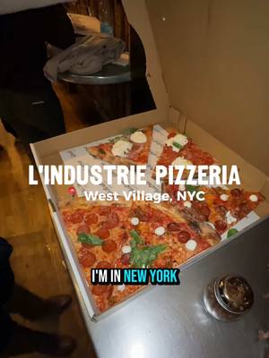 📍L’Insdustrie Pizzeria in West Village, NYC - 🍕is it the best slice of pizza in NYC?  @L’industrie pizzeria @Mike’s Hot Honey  #nyc #nycfood #nycfoodie #lindustriepizza #lindustrie #newyorkcity #manhattan #nypizza #nycpizza #pizza #FoodTok #newyork 