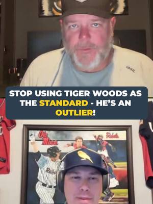 Using unrealistic standards cause undue pressure and influence. Tiger Woods is NOT the standard, he is an outlier! #RealisticStandards #TigerWoods #Golf #MentalGameLive #SetYourStandard #SportsPsychology