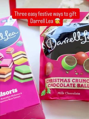 Add a little Darrell Lea magic to your Christmas gifting with these hacks. ✨🎁​ #DLMakesItBetter #PalmOilFree #Christmas #DarrellLea 