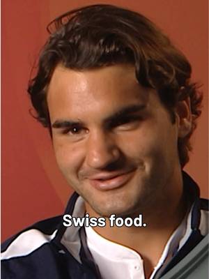 Don’t ask a young Roger to make you dinner 😅 #daviscup #rogerfederer #tennis #federer 