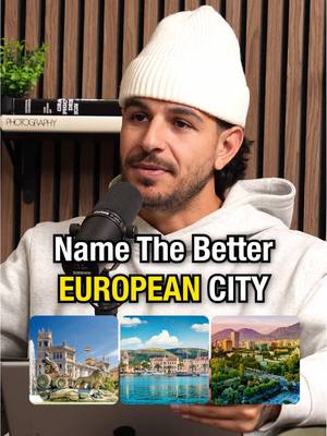Name The Better European City 🤔 #europe #travel