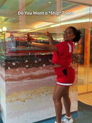 Floors? That’s land energy. We do decks here 🚢 🎥 Happenings Cast member @jazztodance (aka The Glow)