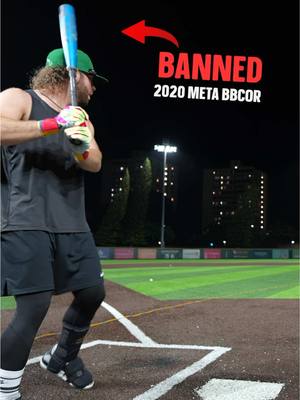 We put 700 swings on the banned 2020 Meta to see if it’s really the hottest BBCOR bat ever made.. #baseball #baseballtiktoks 