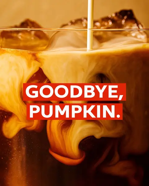 Goodbye, pumpkin 👋  Hello, gingerbread 💋 The spice shift we’ve all been waiting for ✨  sip accordingly ✨ #TAZOTea #GingerbreadSeason #TAZOGingerbreadSpice 