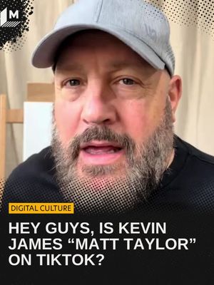 Last month, Matt Taylor, aka @thisismatttaylor, posted a TikTok video about how much he loves being an art teacher.   That's a normal thing an art teacher might post, sure, but Matt Taylor looks very much like comedic actor Kevin James, star of the classic '90s sitcom The “King of Queens".   That might lead you to ask another important question, "Why is Kevin James pretending to be an art teacher named Matt Taylor on TikTok?"   Taylor didn't respond to a request for comment from Mashable, and neither did James's representatives, but there are three main theories floating around the internet:   - Matt Taylor happens to be Kevin James' doppelgänger. They are two different people. - Kevin James is pulling a KJ Apa. - This is a promotion for Kevin James' new movie.   In the end, we agree with this commenter, who wrote: "I don’t care if he’s Kevin James, I like Matt Taylor’s vibe!"   🎥: (@thisismatttaylor on Tiktok)   #kevinjames #news