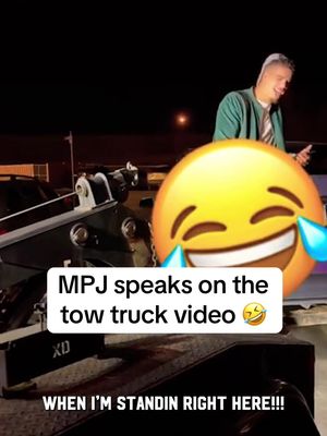 MPJ on his famous tow truck video 😭 #mpj #basketball #towtruck #car #NBA 