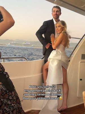 a dreammm💍🛥️📸 #engagementphotoshoot #2026bride #weddingtok #weddingphotographer 