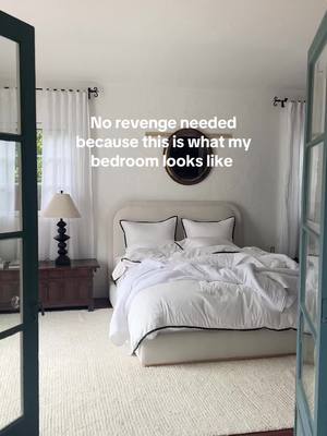 No revenge needed 🫶 #bedroom #aesthetic #parachutehome 
