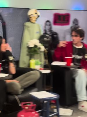 We're pranking Josh on the stream right now. He didn't know he was doing actual pitch perfect acapella 