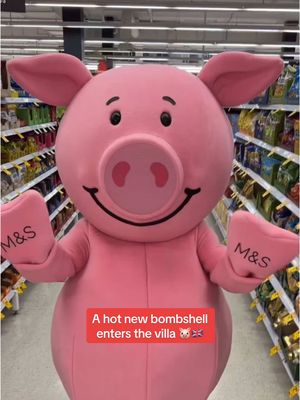 A hot new bombshell enters the villa 🐷🇬🇧 @M&S Food #Coles #PercyPig 