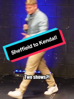 “SHEFFIELD TO KENDAL?!” My audience are absolutely commited!  Legends!  What a great night on tour @brewery_arts_kendal  We go again this week at Lincoln, Nottingham and Stockton (twice!) Tickets are in the bio!  #funny #improv #comedy #fyp #foryourpage 