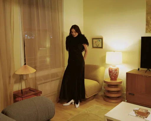 The power of a black dress. @Olivia von Halle 