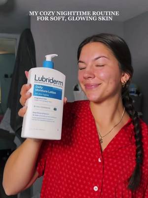 #LubridermPartner Cozy nights, candlelight, and hydrated skin 🌙✨ My nighttime routine isn’t complete without the Lubriderm Daily Moisture Fragrance-Free Lotion — it’s dermatologist-approved, fast-absorbing, and keeps my skin so soft and glowing even as the temps drop. I grab the bulk pack at Costco so I’m stocked up all winter long 🧴💧 @lubriderm #AD #LubridermYouLove #ProCeramide