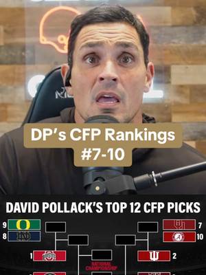 The CFP Rankings are INTERESTING in spots 7-10 #cfbplayoff #cfp #cfb