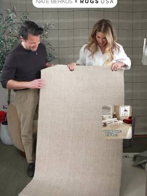Nate Berkus Palmer Modern Solid Washable Area Rug