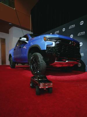 From backroads to red carpets, #Chevy trucks can go anywhere. This time, we rolled in before the stars.  See you at 5pm!🤠