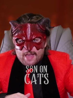 #cats aren’t me but a #catlady is if you know what I mean 😼 Full video on ExtraTugg now #ama #satan #animallover 