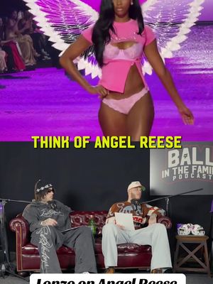 Lonzo Ball is media trained 🤣 #angelreese #victoriassecret #NBA #WNBA #model