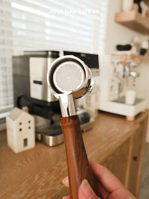 Does a bottomless portafilter work with the Ninja Luxe Cafe? 👀 Portafilter is added to my Amz! 🙌🏼 #ninjaluxecafe #ninjaluxecafé #espresso #espressomachine #espressotools