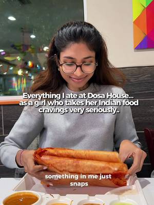 Just a girl who takes her cravings very seriously  #foodtiktok #browntiktok #seattletiktok #indianfood #southindianfood 